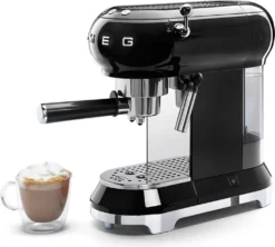 SMEG Espresso Kaffeemaschine Schwarz ECF01BLEU -Bosch Verkäufe 32f12183c2af3d137eb749b47c22bd8b