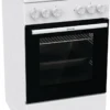 Gorenje GEC5A 21 WG Elektro-Standherd - Freistehend - Weiß - Glaskeramik-Kochfeld - 74 Liter - PerfectGrill - Pizzamodus 300°C - AquaClean