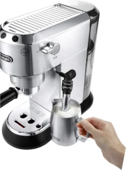 De'Longhi DeLonghi EC685.M Dedica Style Siebträger Espressomaschine Silber -Bosch Verkäufe 340f86b0451fa126a765edc5451f74d9