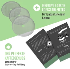 Bjørn Liebdhal French Press Edelstahl Kaffeemaschine Auch Für Camping : 0.6 Liter -Bosch Verkäufe 34f47b9b54aee955781543d6b8f6f8a5