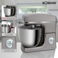 Bomann Knetmaschine KM 6036 CB Titan, 10 Liter Edelstahlschüssel, 6,5 Kg, NEU 11 Bomann Knetmaschine KM 6036 CB Titan, 10 Liter Edelstahlschüssel, 6,5 Kg, NEU -Bosch Verkäufe 380f81ec6e2f82cd7c0982fe681b3ba0