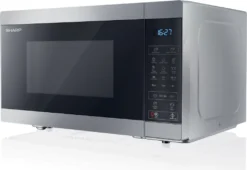 Sharp YC-MG81ES Mikrowellen - Silber / Schwarz -Bosch Verkäufe 39429cebc17d9c0e6cd852d8c0b16342
