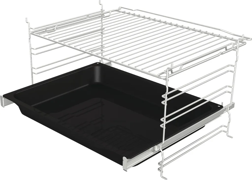 Gorenje Black Set 4 INDUCTION Einbauherd - Set Mit Induktions-Kochfeld Mit Edelstahlrahmen - 77L XXL Volumen - GentleClose - AirFry - PizzaMode - ChildLock - PerfectGrill - Teleskopauszüge - Schwarz 13 Gorenje Black Set 4 INDUCTION Einbauherd - Set Mit Induktions-Kochfeld Mit Edelstahlrahmen - 77L XXL Volumen - GentleClose - AirFry - PizzaMode - ChildLock - PerfectGrill - Teleskopauszüge - Schwarz – Bild 11