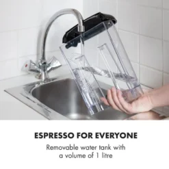 Espressionata Gusto Espressomaschine 1100W 15 Bar Druck Schwarz -Bosch Verkäufe 3b9f87a6b40ea75c2365c98835781beb