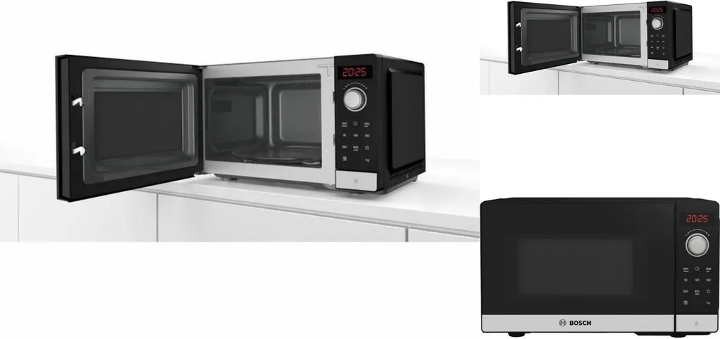 Bosch Serie | 2, Freistehende Mikrowelle, 44 X 26 Cm, Edelstahl FFL023MS2 10 Bosch Serie | 2, Freistehende Mikrowelle, 44 X 26 Cm, Edelstahl FFL023MS2 – Bild 8