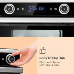 Klarstein AeroVital Jumbo 3in1 Heißluftfritteuse - 18L Heissluftfriteuse / Toaster / Dörrautomat , Airfryer Mit Touchscreen, 10 Programme, 30 Bis 230 °C, Edelstahl,inkl. 6-teiliges Zubehör 13 Klarstein AeroVital Jumbo 3in1 Heißluftfritteuse - 18L Heissluftfriteuse / Toaster / Dörrautomat , Airfryer Mit Touchscreen, 10 Programme, 30 Bis 230 °C, Edelstahl,inkl. 6-teiliges Zubehör -Bosch Verkäufe 3c24a055b6e32f133e5cbe4555202ad4