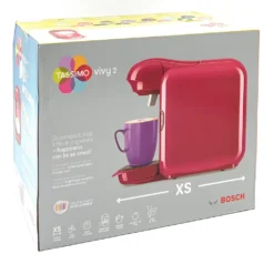 Bosch Tassimo Vivy2 Kapselmaschine TAS1401, Kompaktes Design, Vollautomatisch, Geeignet Für Alle Tassen - Pink 31 Bosch Tassimo Vivy2 Kapselmaschine TAS1401, Kompaktes Design, Vollautomatisch, Geeignet Für Alle Tassen - Pink -Bosch Verkäufe 3d3aa2855ae544c5644d3f4c1bbeb5a4