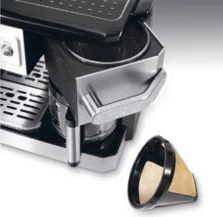 De'Longhi DeLonghi BCO421.S Kombi-Kaffeemaschine, Farbe: Schwarz -Bosch Verkäufe 3df167ef38a86442d91ce542d686a801