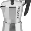 ESPRESSOKOCHER Für 2 Tassen Espresso Maker Espressokanne Kaffeekocher PEDRINI