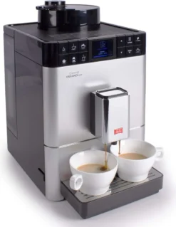 Melitta Caffeo Varianza CSP F570-101 Kaffeevollautomat Mit Milchbehälter, One Touch Funktion - Silber -Bosch Verkäufe 419d116ff0d780f2909cff512cdcd364