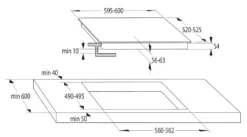 Gorenje IT643BX7 Induktionskochfeld 60cm Autark 2x BridgeZone Edelstahl -Bosch Verkäufe 41dbf626eee354ab57f00c12d9442106