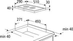 PKM Einbau Kochfeld Doppelkochplatte Autark 2 Platten Herdplatte EB-DKF-2 -Bosch Verkäufe 46f87bb09cbe990ddee977718cd625fd