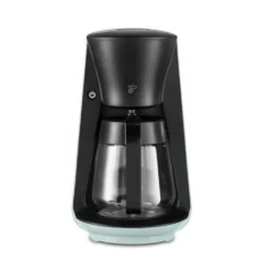 Tchibo Filterkaffeemaschine „Let’s Brew“, Für Bis Zu 10 Tassen Filterkaffee, 1,2L Aroma-Glaskaraffe, Edelstahl-Warmhalteplatte, Tropf-Stopp, Abschaltautomatik, Hellgrün -Bosch Verkäufe 4739c89991bf17208ca7500af939a160