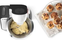 BOSCH MUM50123 Küchenmaschine MUM50123 Weiß/anthrazit -Bosch Verkäufe 47b89aedebf1f6278f228c47880c9d96