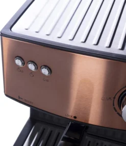 Adler Espressomaschine | Kaffeemaschine | Milchaufschäumer | Cappuccinomaschine | Siebträger Espressomaschine | Elektrische Espressomaschine | Bronze Design | 1,6L Wassertank | 850 Watt |15 Bar | -Bosch Verkäufe 4868ae0dfde437ce1007073d11691453