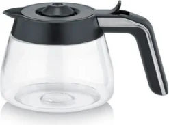 SEVERIN FILKA Vollautomat Für Filterkaffee Mit Glaskanne KA 4850 Aus Edelstahl, Matt-schwarz Edelstahl-gebürstet -Bosch Verkäufe 4b2a29141f92f6d8e55e9357968edeff