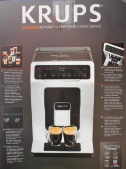 Krups EA891D Evidence Kaffeevollautomat - 2,3L, OLED-Bedienfeld Mit Touchcreen, Edelstahl-Kegelmahlwerk 1450W, Metall -Bosch Verkäufe 4bc3b6cd1f7a795f518bfd0f07a268d6