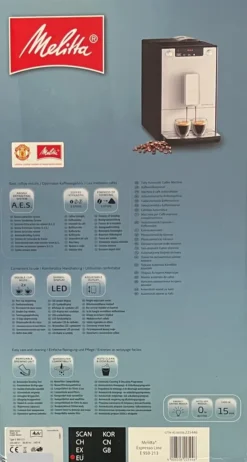 Melitta EspressoLine E950-213 Kaffeevollautomat, Silber/Schwarz 9 Melitta EspressoLine E950-213 Kaffeevollautomat, Silber/Schwarz -Bosch Verkäufe 4c41d485b302e6c009fc9795551dc66d