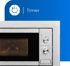 Exquisit Einbau-Mikrowelle EMW10-020 Inox | 700 Watt | Timer | Auftaufunktion | Drehteller 25,5cm -Bosch Verkäufe 4c9c756b77ae9ca986a2b4c43daa44ef