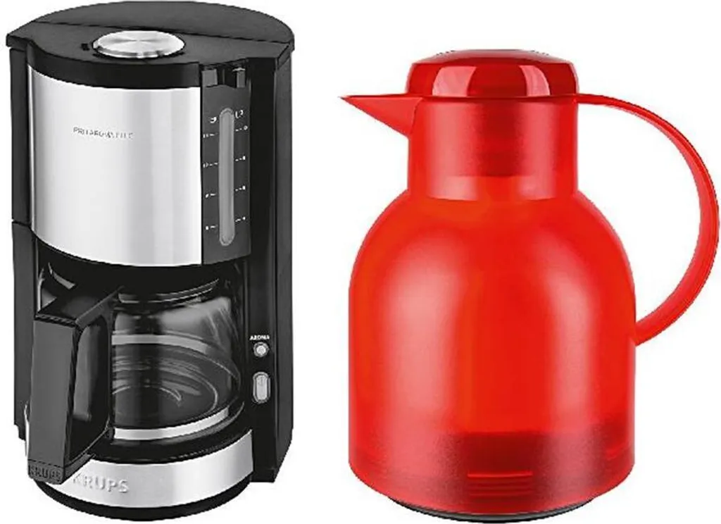 Krups Kaffeemaschine KM321 ProAroma + Emsa Isolierkanne Samba 4 Krups Kaffeemaschine KM321 ProAroma + Emsa Isolierkanne Samba – Bild 2
