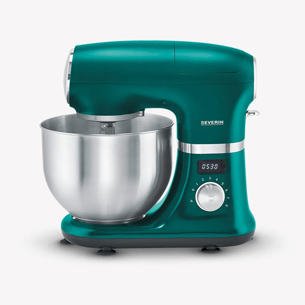 SEVERIN Küchenmaschine - Grün Limited Edition KM 3896 Aus Edelstahl, Matt-Grün Edelstahl Gebürstet Schwarz 6 SEVERIN Küchenmaschine - Grün Limited Edition KM 3896 Aus Edelstahl, Matt-Grün Edelstahl Gebürstet Schwarz – Bild 4