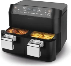 MAXXMEE Heissluft-Fritt. Doppelk. 2x3,8l