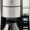 MELITTA 1021-02 Aroma Fresh Kaffeeautomat Mit Timer Und Mahlwerk Schwarz, Farbe:Schwarz