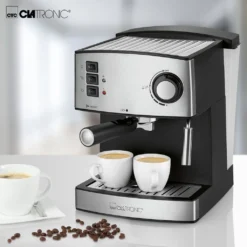 Clatronic ES 3643 Espresso- Und Cappuccino-Automat, 15 Bar Pumpdruck, Tassenvorwärmfunktion, Mit Aufschäum- Und Heißwasserfunktion -Bosch Verkäufe 4e2b5557d95bc1d9530ab71d51f3e6d7