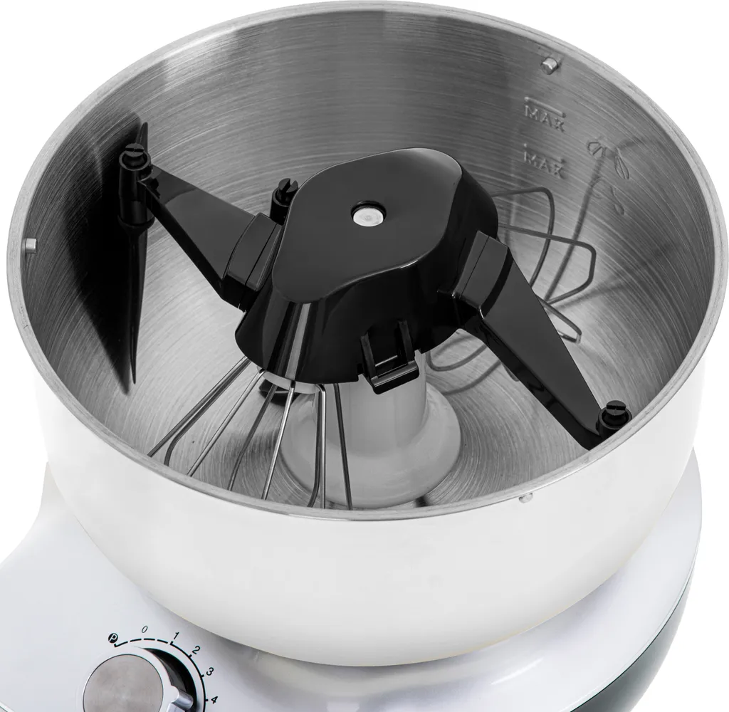 Adler AD 4222 KÃ1/4chenmaschine, Kunststoffgehäuse, 1200 Watt, 5 L Behälter, 7 Geschwindigkeiten 7 Adler AD 4222 KÃ1/4chenmaschine, Kunststoffgehäuse, 1200 Watt, 5 L Behälter, 7 Geschwindigkeiten – Bild 5