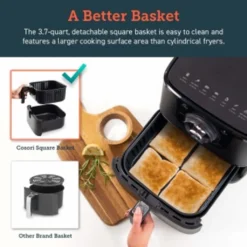 Cosori Original 5,5-Liter Heißluftfritteuse Mit Spießregalsatz; CO158-AF-RXB -Bosch Verkäufe 4fae123c5b78104c129af287d404f51f