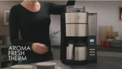 Melitta Aroma Fresh Therm - Kaffeemaschine - Edelstahl/schwarz -Bosch Verkäufe 503f71ece0cf2bff95ec9697e6a1cf62