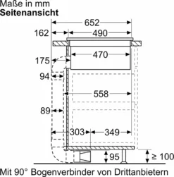 Bosch PXX875D57E InduktionsKochfeld Mit Dunstabzug 80cm EEK:B (Aussteller) -Bosch Verkäufe 534ec083bdc2de22c7610c0c1650c607