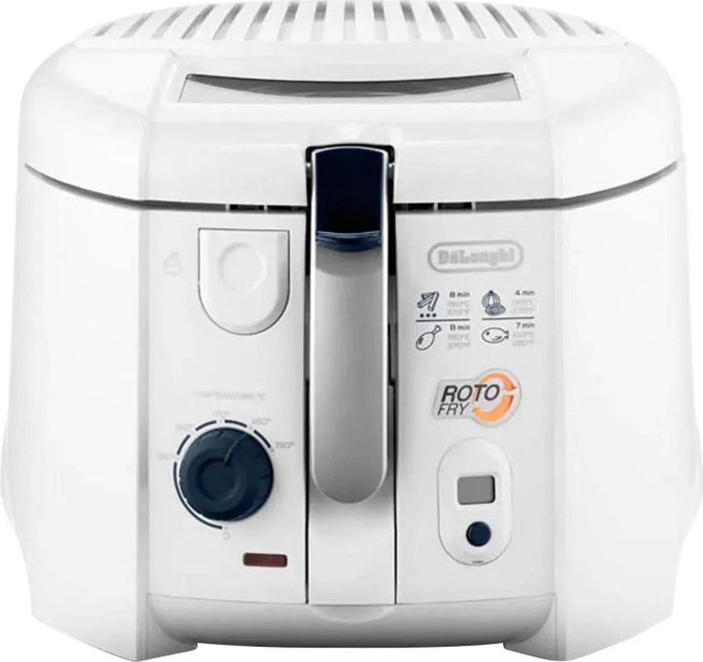 De'Longhi Delonghi F 28533 Roto-Fritteuse Weiss 13 De'Longhi Delonghi F 28533 Roto-Fritteuse Weiss – Bild 11
