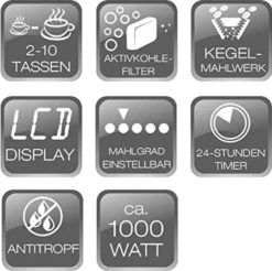 BEEM FRESH-AROMA-PERFECT Kaffeemaschine Filterkaffeemaschine 10 Tassen Filter Timer Thermoskanne -Bosch Verkäufe 544af1c33843c67b3bbf617a2de5352e