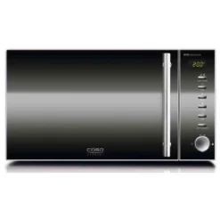 Caso 3315 M20 Mikrowelle Schwarzglas/Edelstahl