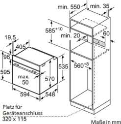 Siemens IQ300 Backofen HB234A0S0 - Edelstahl, 60 Cm, EEK: A -Bosch Verkäufe 5599f46cd47556e7b981661258af66b6