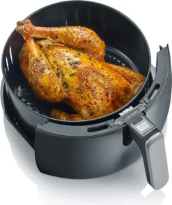 SEVERIN Heißluft-Fritteuse FR 2445 Edelstahl / Schwarz -Bosch Verkäufe 55b2776b66036c98487fbd465fb0bfe8