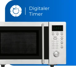 Exquisit Mikrowelle UMW 800 G-3.1 Inox | 800 Watt | Grill | Silber -Bosch Verkäufe 55eec108f7a1afd8d7813c6047afe113