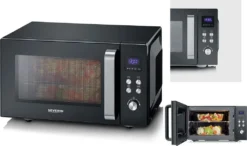SEVERIN Mikrowelle MW 7763 Keramikboden Und Grillfunktion -Bosch Verkäufe 560445d447f726235812a291c556c7fb
