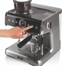 BEEM ESPRESSO-GRIND-PROFESSION Espresso-Siebträgermaschine Mit Mahlwerk - 15 Bar Espressomaschine Siebträger Maschine Barista Kaffee Mahlwerk Milchaufschäumer -Bosch Verkäufe 5691431a1ed7fb6a5007350cea1af1d5