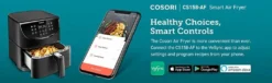 Cosori Smart 5,5-Liter Heißluftfritteuse Mit Spießgestell -Bosch Verkäufe 57523e336a27eb5e242dc2d1b848973f