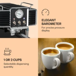 Gusto Classico Espressomaker 1350 Watt 20 Bar Druck Wassertank: 1,5 Liter -Bosch Verkäufe 578880ca69a1391d4a54768b0ab3c14b