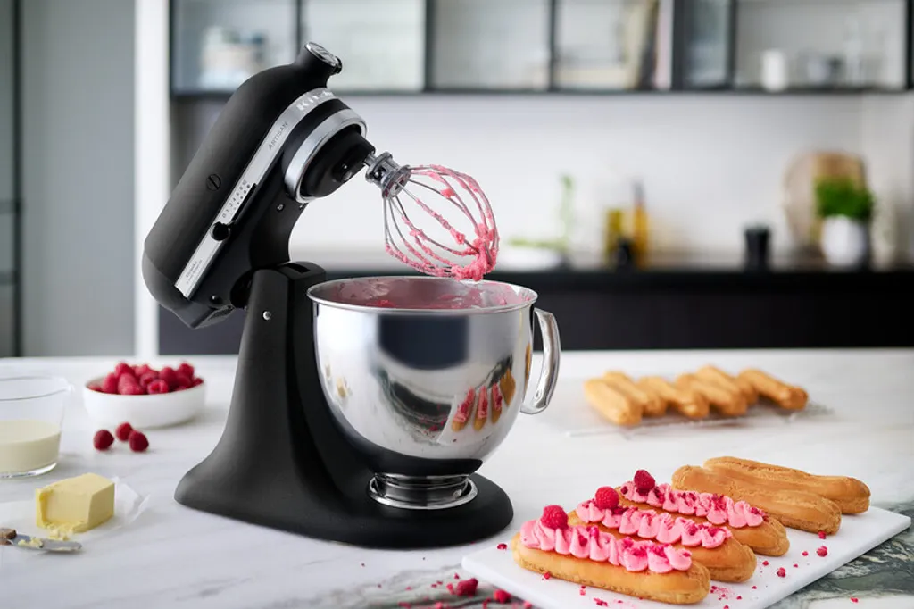 KitchenAid 4,8 L 5KSM175 Artisan Küchenmaschine Set 4 Gemüseschneider+Fleischwolf+Spritzgebäckvors, Farbe:Liebesapfelrot 12 KitchenAid 4,8 L 5KSM175 Artisan Küchenmaschine Set 4 Gemüseschneider+Fleischwolf+Spritzgebäckvors, Farbe:Liebesapfelrot – Bild 10