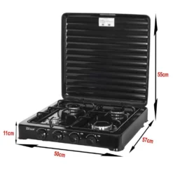 Zilan Gaskocher 4 Flammig | Campingkocher | Kochfeld | Gasherd | Schwarz -Bosch Verkäufe 5a4860be4b133ff2716777a2bdc9217e