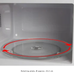 Clatronic MWG 790 2in1 Mikrowelle Retro-Design, 700 W Mikrowellenleistung, 1000 W Grillleistung, 20 L Garraum, Timerfunktion, Kindersicherung -Bosch Verkäufe 5ac2de498d6663cfba20c693970ee75a