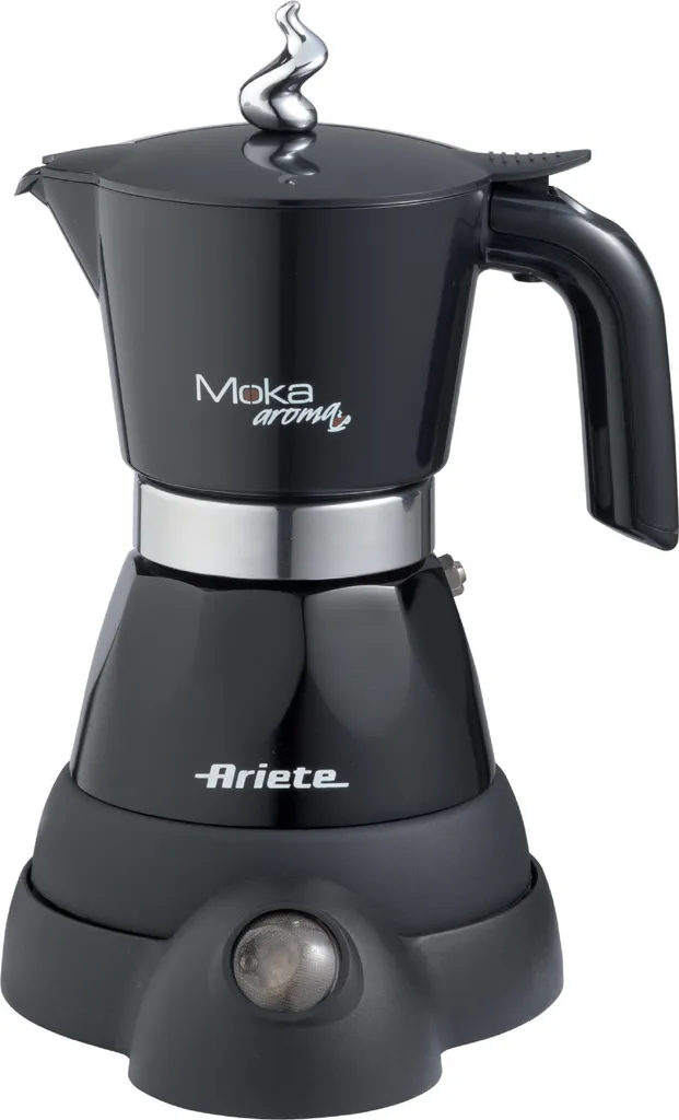 Ariete Elektr. Espressokocher Moka Aroma Schwarz 3 Ariete Elektr. Espressokocher Moka Aroma Schwarz