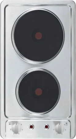 KF-GE-2F Kochfeld Autark Doppelkochplatte Doppelkochfeld Edelstahl