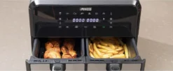 Princess 182074 Doppelkorb Heißluftfritteuse 2x 4 L 2x 1600 W Ohne-Öl Timer -Bosch Verkäufe 5dfc1aed32e49e45687788580bb5aa57