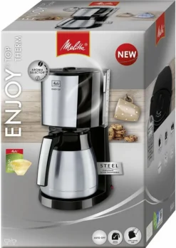 MELITTA Kaffeeautomat 1017-08 10Tassen Thermokanne 1000Watt Schwarz -Bosch Verkäufe 5e813a12da271944e052a0d5ed7ebf2b