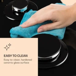 Klarstein Gaskochfeld Gasherd Einbau - Sabaf-Brenner - Erdgas/Propangas - Automatische Abschaltung - Gusseisen - Glaskeramik Retro-Look - 2-flammig - Schwarz Einbau Gas Kochfeld Gasherd 2 Platten Kochfelder Herdplatte Kochplatte Einbaukochfeld -Bosch Verkäufe 5f14771b6b7669dfd5b89889d5646b58